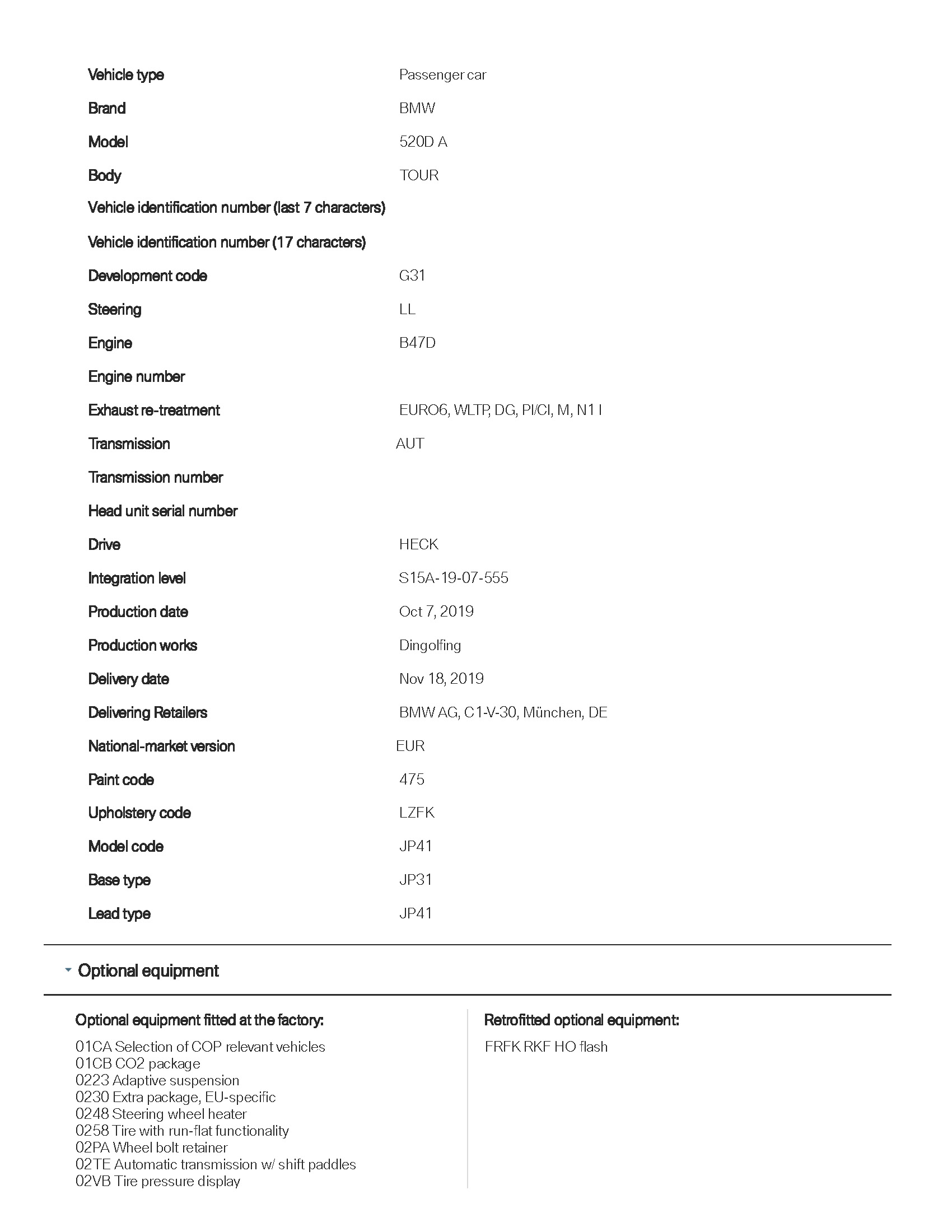 Example report 1