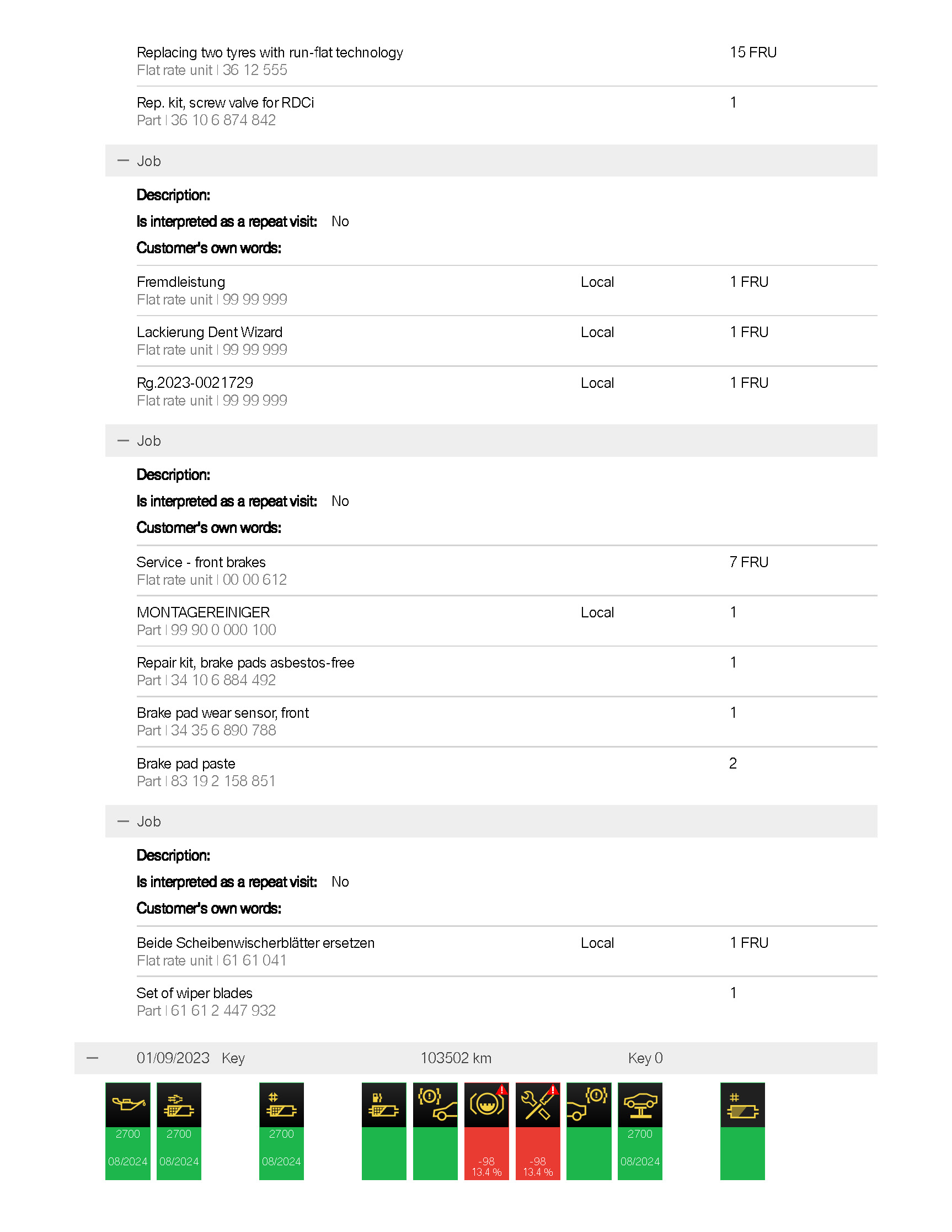 Example report 1