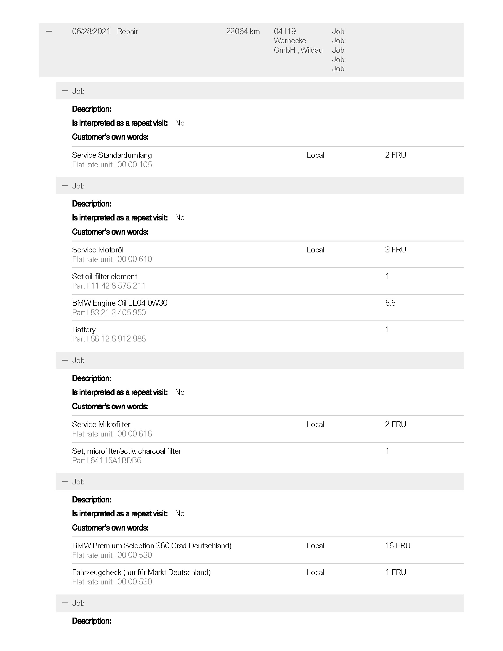 Example report 1