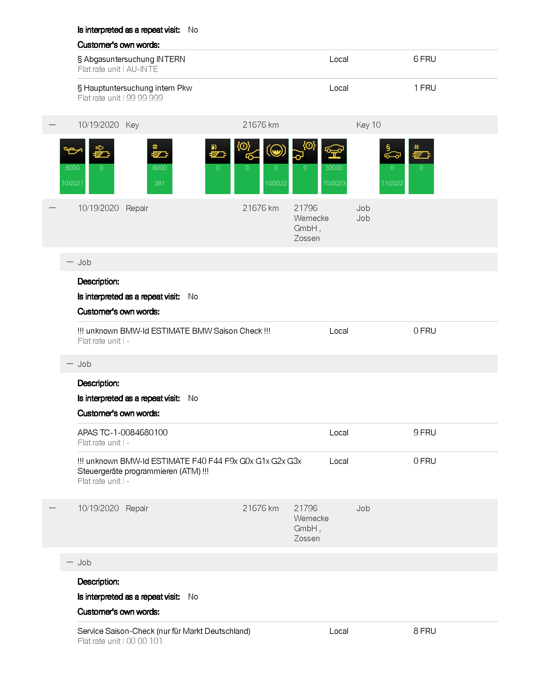 Example report 1